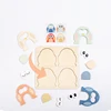 Wooden Owl Matching Puzzle, Owl Face Changing Shape Puzzle, Exercise Concentration And Hand Eye Coordination Skills 2