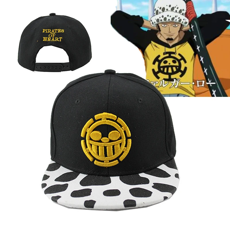 Lotti all'ingrosso Anime One Piece cappello berretto da Baseball Trafalgar  Law cappelli cappellini Cosplay per donna uomo Hip Hop cappellini Snapback  cappello piatto|Boys Costume Accessories| - AliExpress