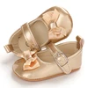 Golden Newborn Baby Baptism Walking Shoes Elegant And Noble Gold Princess Shoes Comfortable Soft Soles Non-slip Walking Shoes 4