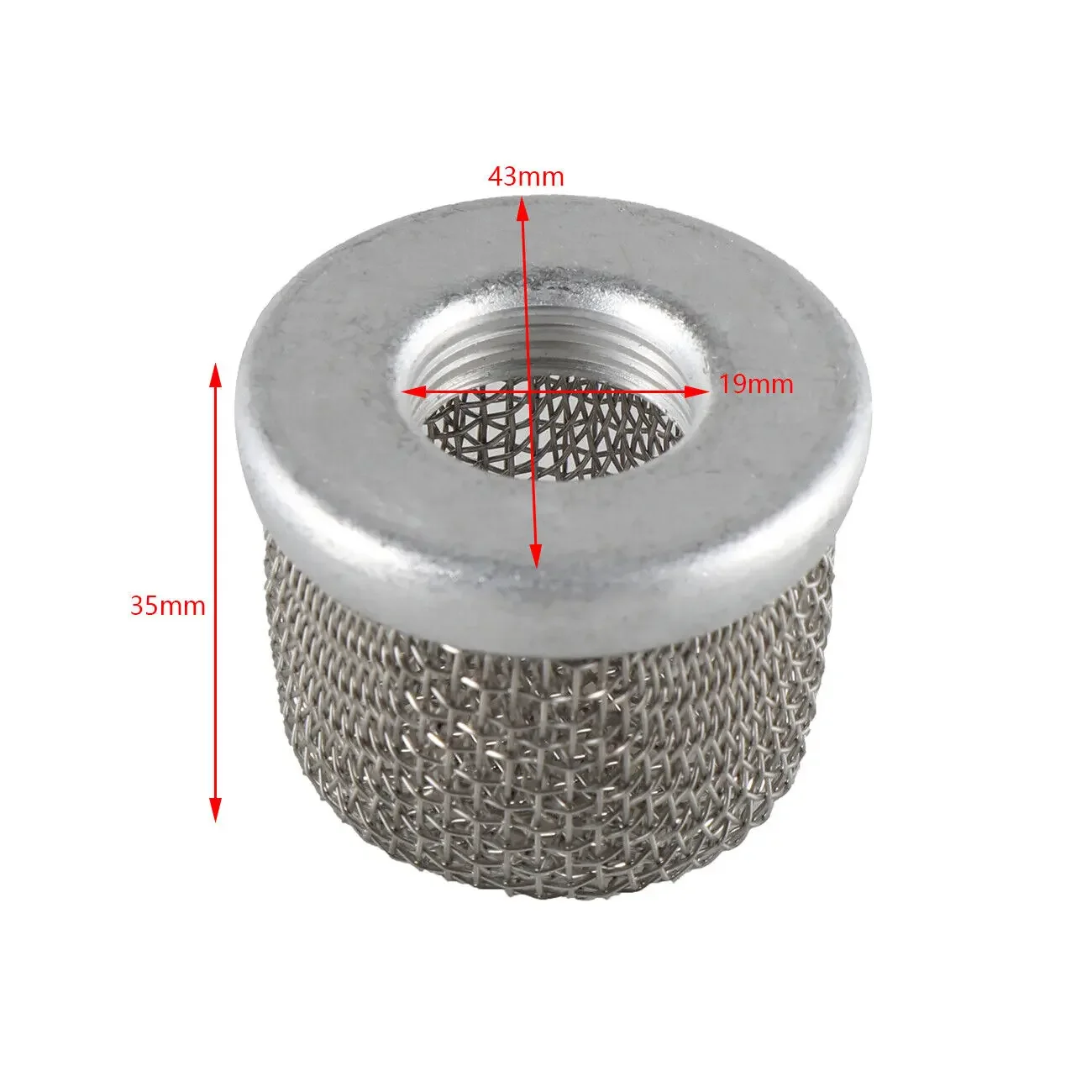

1pcs Airless Paint Sprayer Suction Filter For Airless Sprayers 183770 Paint Sprayer Suction Filter 43*35mm Power Tool Parts