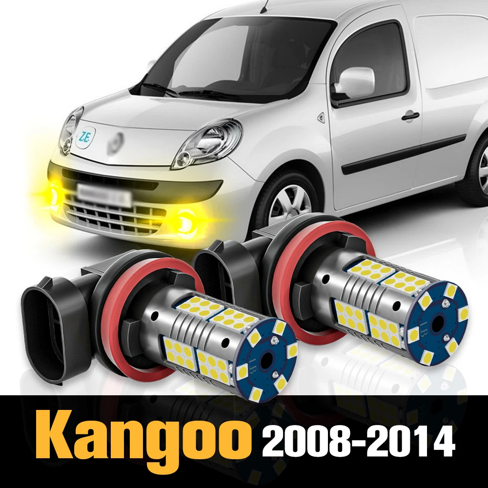 

2pcs Canbus LED Fog Light Lamp Accessories For Renault Kangoo 2008-2014 2009 2010 2011 2012 2013