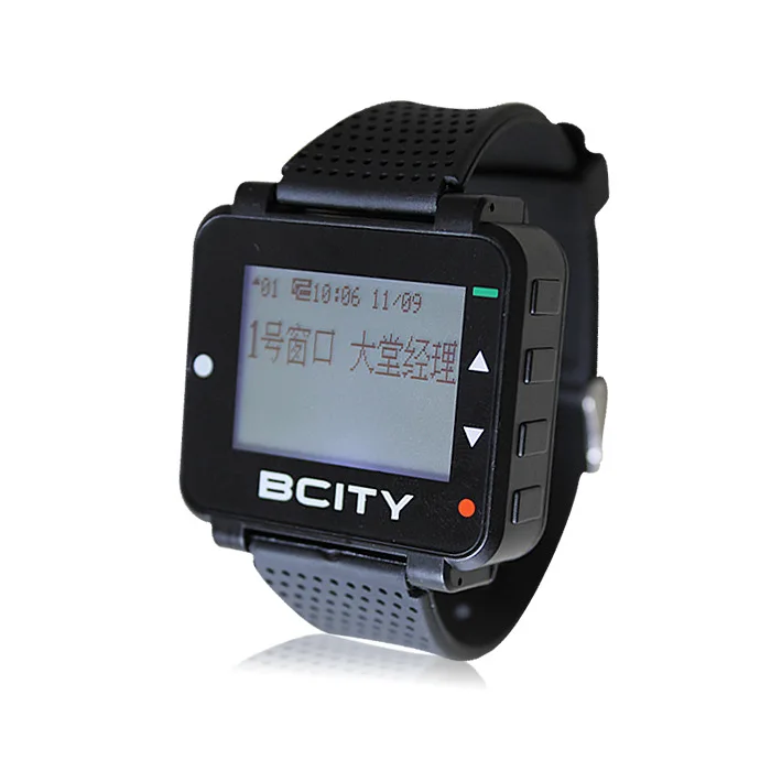 

Customized Watch Wireless Pager Service Bell Bank Internet Cafe Factory Production Line Wireless Alarm