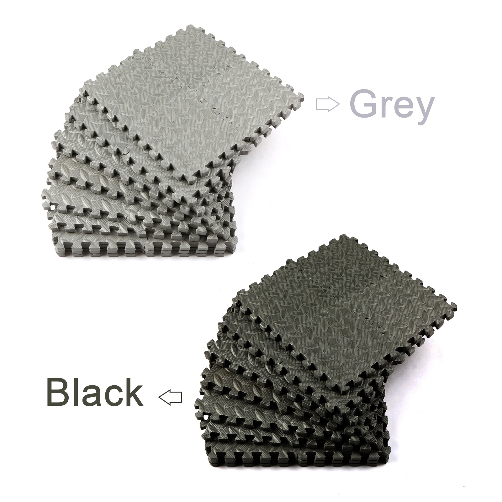 Sports Floor Mats Floor Mat EVA Cushion Floor Protective Anti-slip Waterproof Indoor Fitness Interlocking 36PCS 15CM*15CM