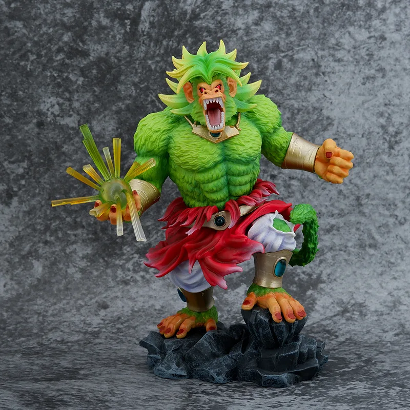 Boneco Action Figure Broly Super Saiyajin Lendário Colecionáveis Dragon  Ball Z Super - 20cm