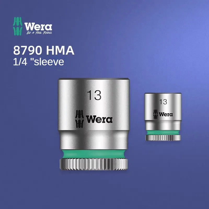 Description Picture 2 of itemWera 8790 HMA 1/4‘’ Outer Hexagonal Ratchet Wrench Socket