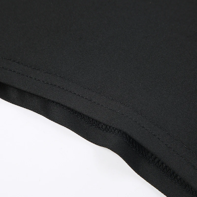 Autumn Winter Turtleneck Long Sleeve Skinny Black Bodysuit Women Letter Print Street Style Basic Bodys Top Tees