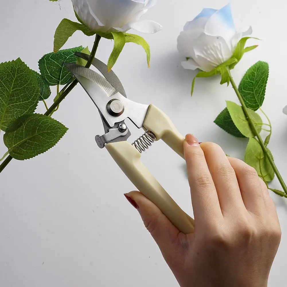 Stainless Steel Pruning Scissors Garden Shear Tool