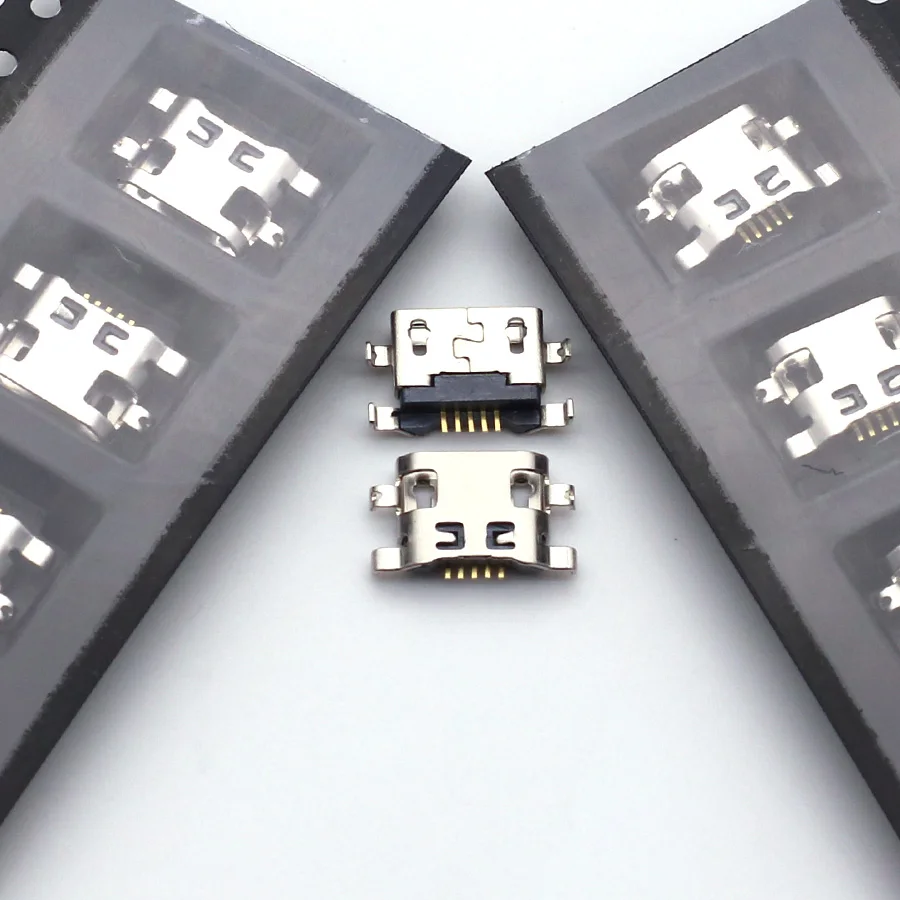 

100 шт. для Nokia 5 Nokia5 TA-1008 TA-1030 TA-1053 Micro USB Запчасти для зарядки, разъем для док-станции, запасные части