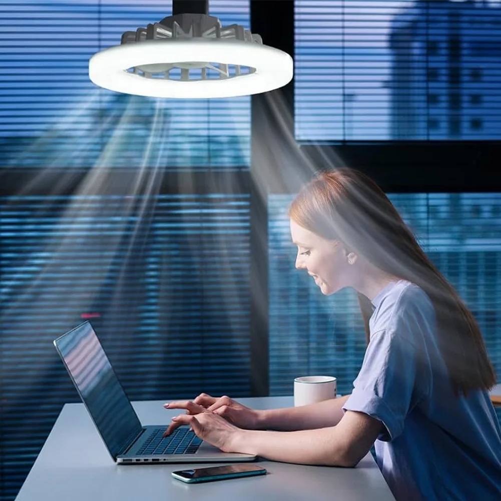 Ceiling Fan with Light Flush Mount Ceiling Fan with Remote Control Modern Ceiling Fan 3 Wind Speed for Living Room Dining Room