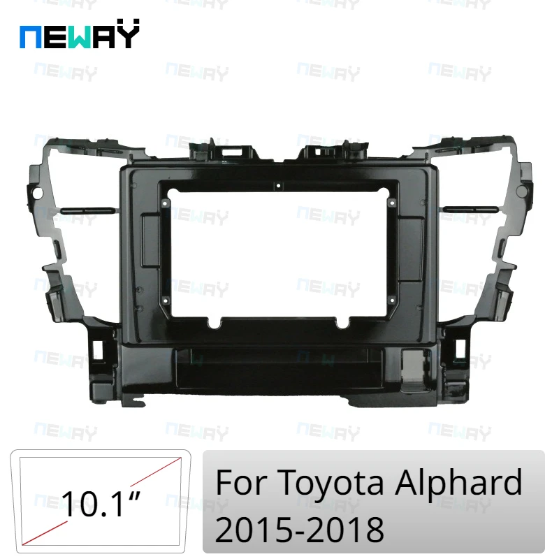 

Автомобильный аксессуар 10,1 ''радио видео панель Аудио мультимедийный плеер рамка автомобильный набор для Toyota Alphard 2018