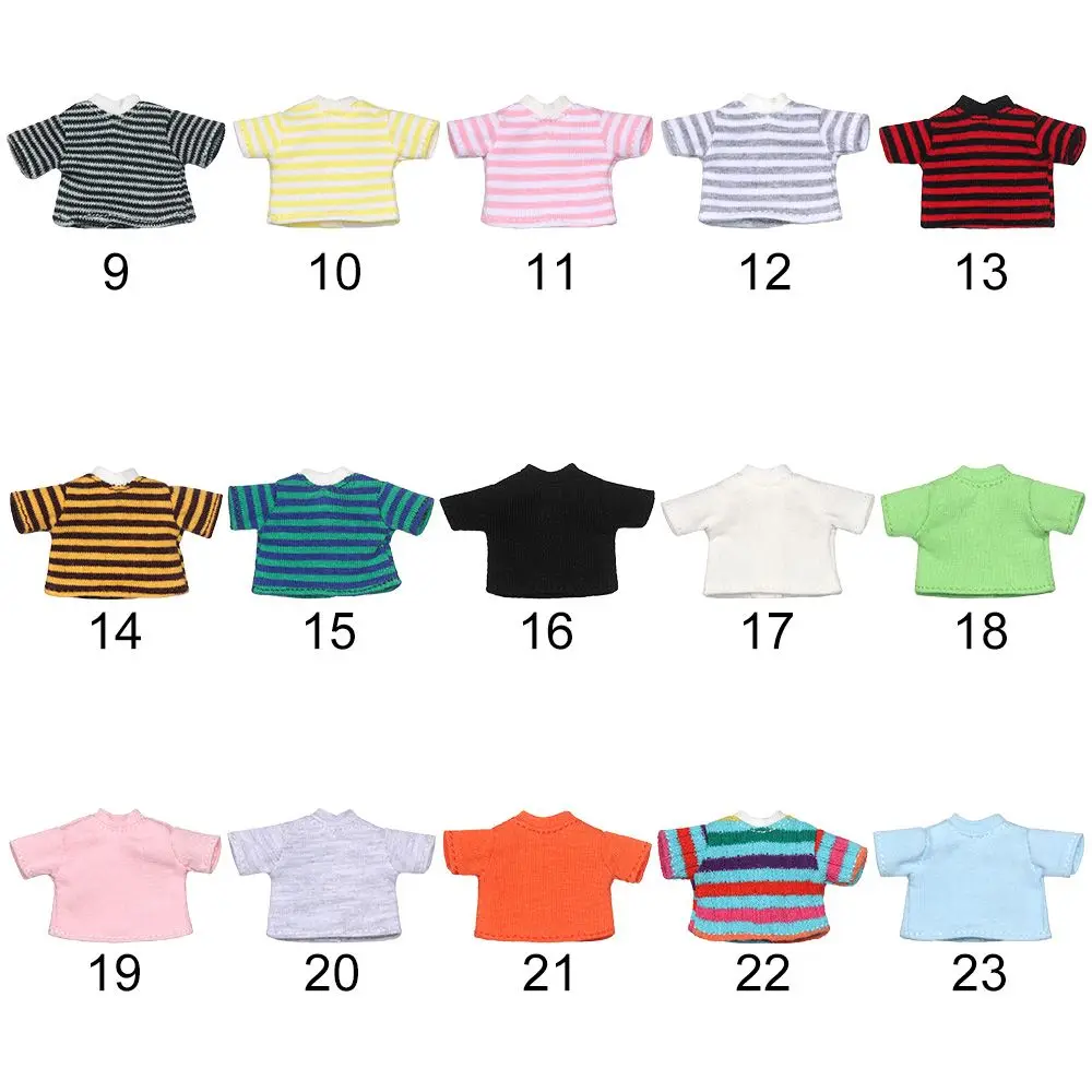 Cotton Doll Clothes Suits and T Shirt for 1/11 Dolls