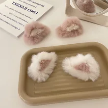 

Cosplay Cute Cat Fur Ear Hair Hoops Night Party Anime Lolita Hairband Fur Clip Girl Hair Accessories Sweet Cat Ears Realistic
