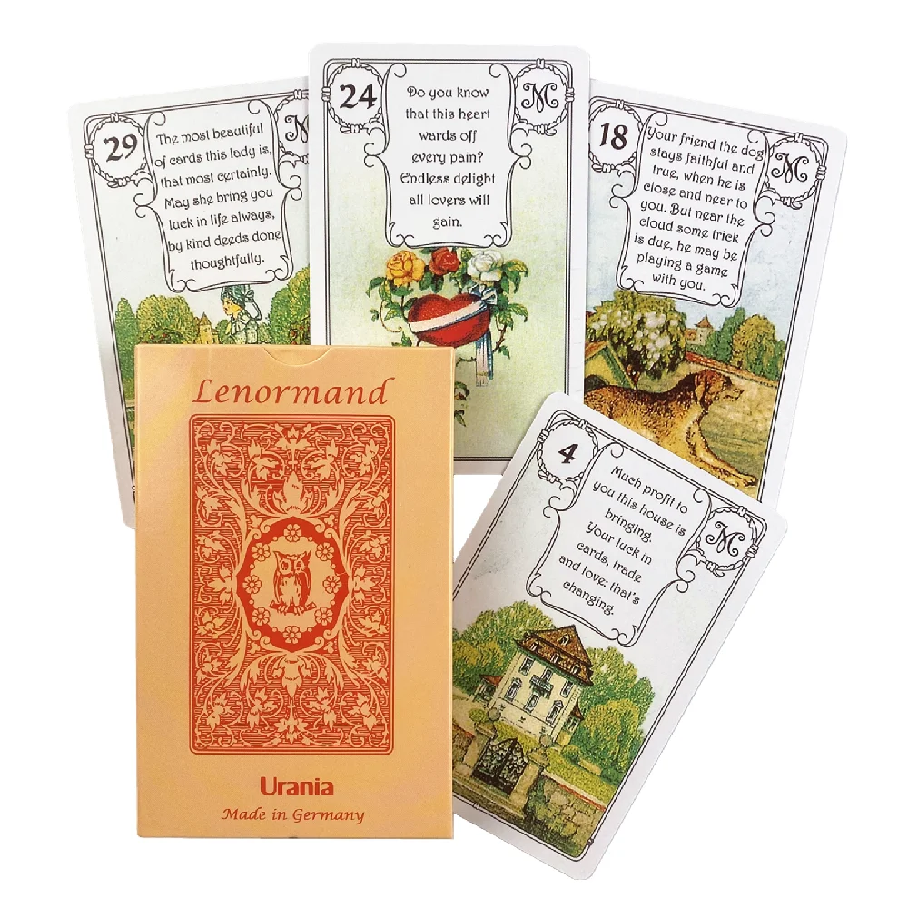 Baralho de baralho do oráculo da terra, 32 cartas baralho em inglês,  diversão para festa, jogo de tabuleiro r3me - AliExpress