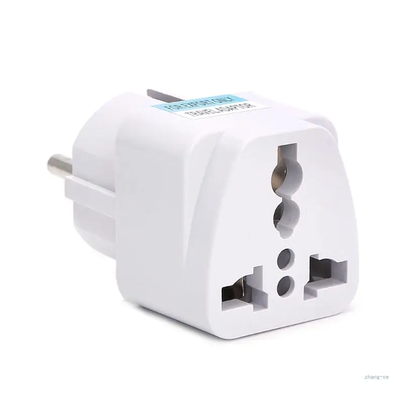 

M5TD Universal UK US AU To EU Power Socket Plug Travel Adapter Converter
