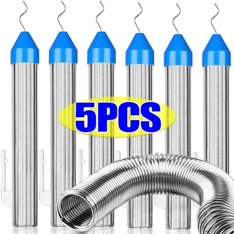 5/1Pcs Lead Free Solder Wire Tin Pen Portable Tube Mounted Solder Wire Easy Melt Universal Cored Weld Repair Tools 0.8mm soldering wire soldering tin wire welding wires