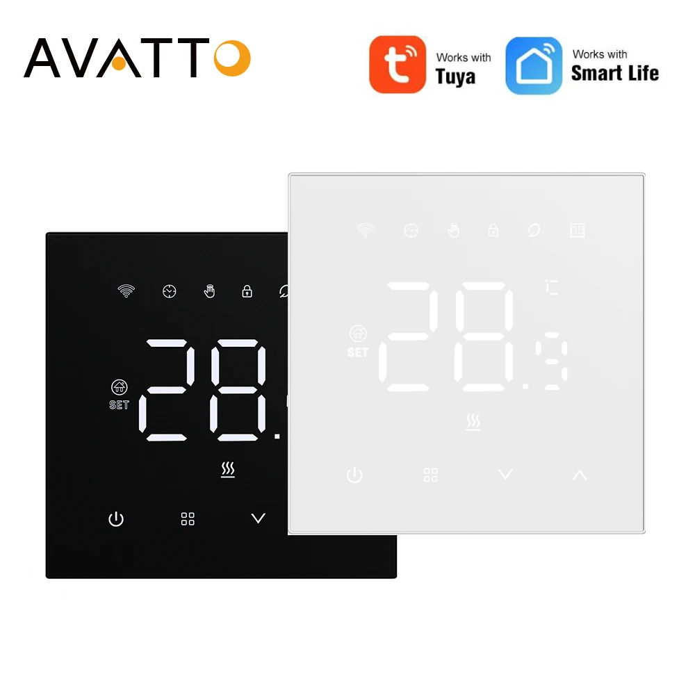 Smart WiFi Thermostat for Underfloor Heating Systems - Voice Control Enabled