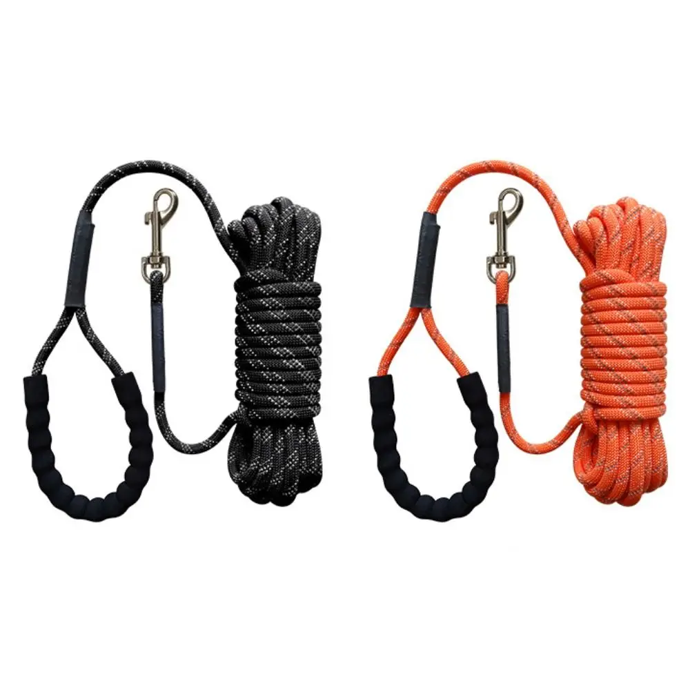 

Reflective Dog Leash Heavy Duty Strong 2/3/5/10/15/20m Cat Traction Rope 8mm Durable Pet Lead Leash Walk Training Dogs