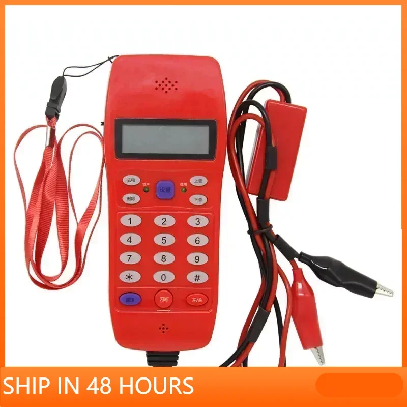 

NOYAFA NF-866 Telecom Check Telephone Line Check Survey Line Tester Alligator Clip Telephone Tester