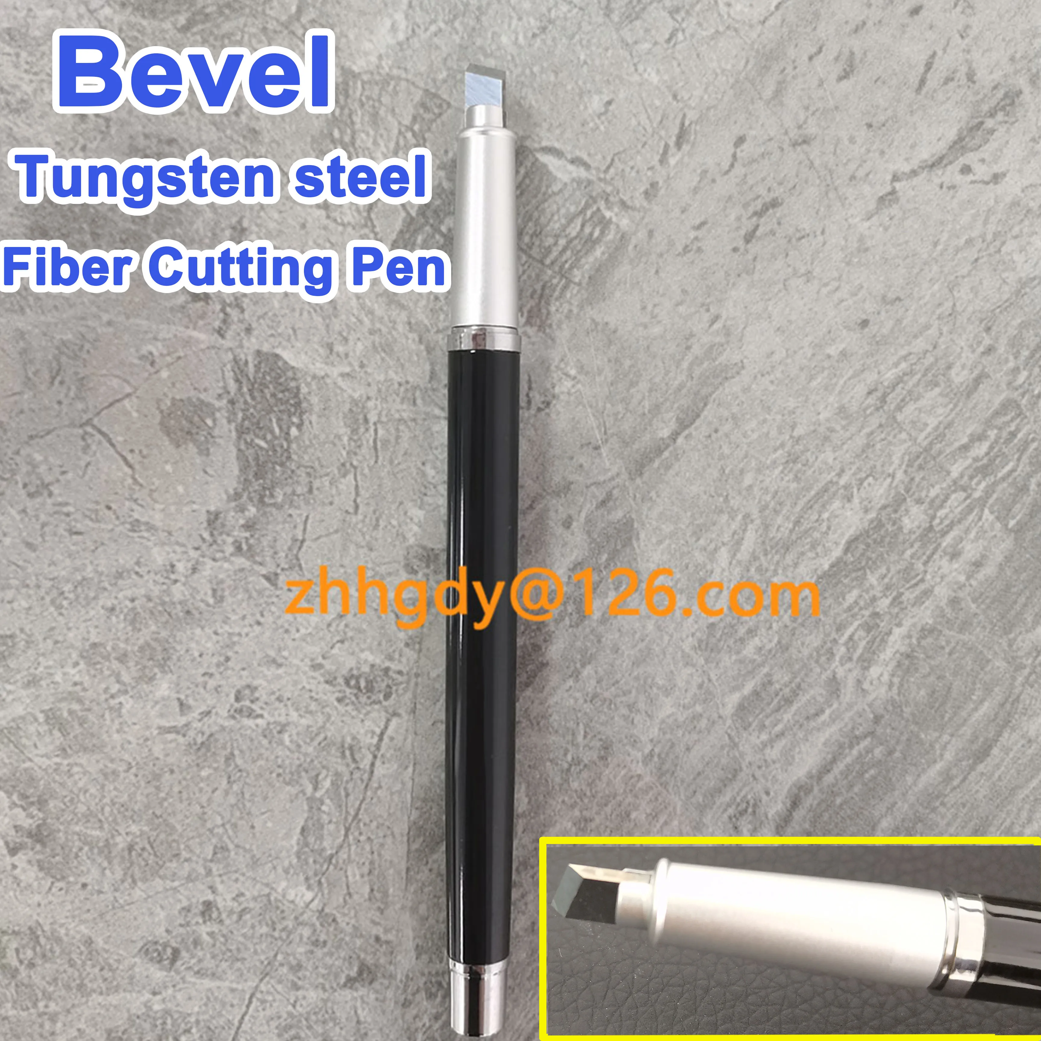 Oblique mouth Tungsten steel Pen type fiber cleaver Fiber cleaving pen Fiber scribing pen Fiber cutting pen