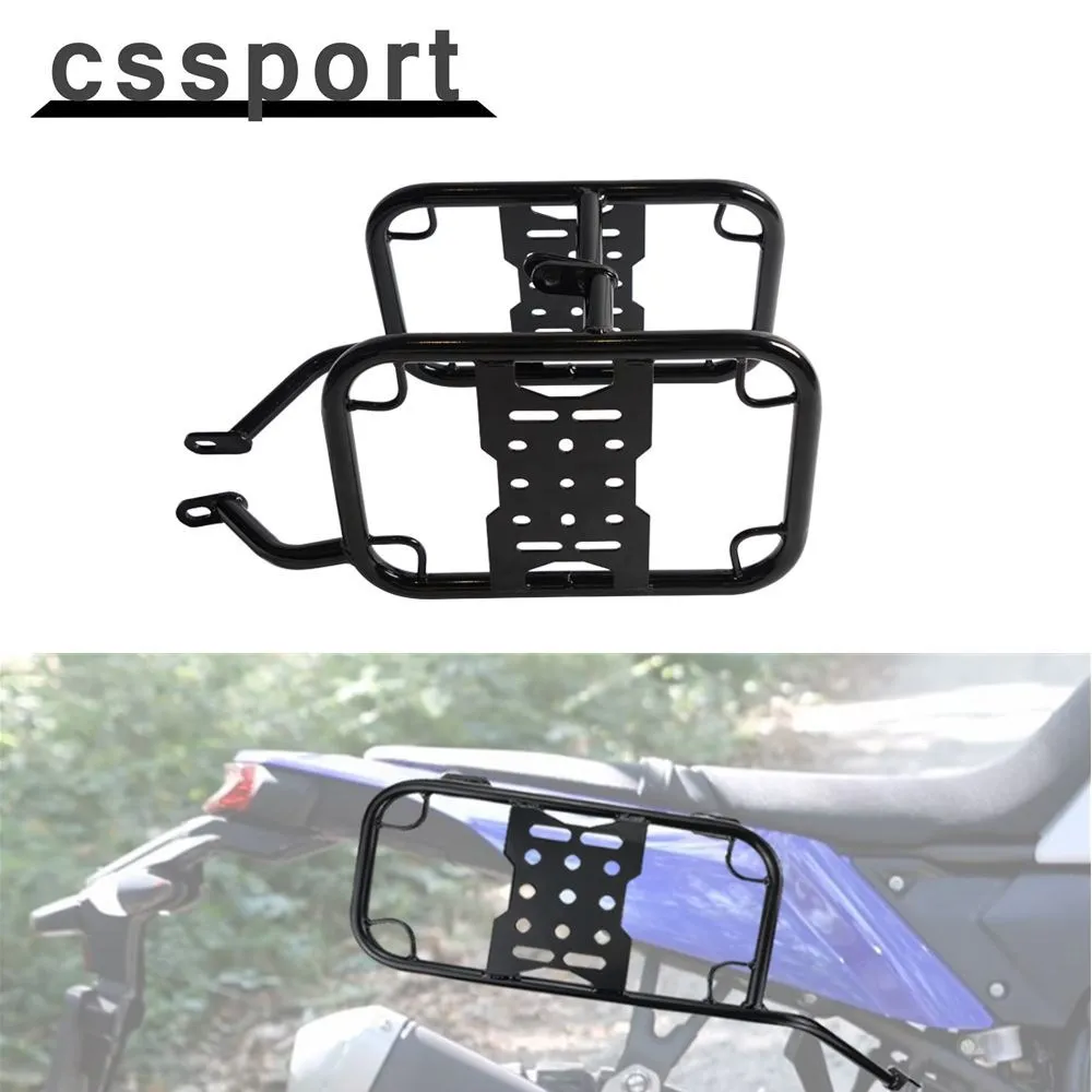 Motorcycle Saddlebag Bracket Panniers Rack Side Carrier Aftermarket For