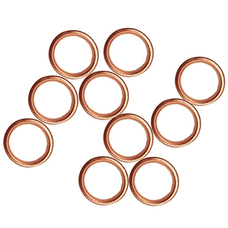 

10PC 39*32*4 Exhaust Pipe Muffler Gasket for ATV Mower Generator Motorcycle for Yamaha Honda Kawasaki Suzuki