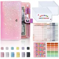 Soft Leather Binder Budget Planner Cash Envelope Binder With Budget Envelopes A6 Binder Pockets Cash Envelope Wallet Budgeting 1