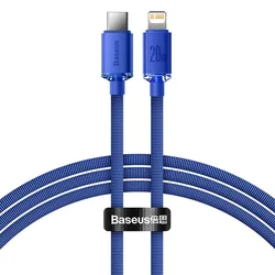 High - Speed Baseus 20W USB - C to Lightning Charging Cable - 1.2m (Blue)