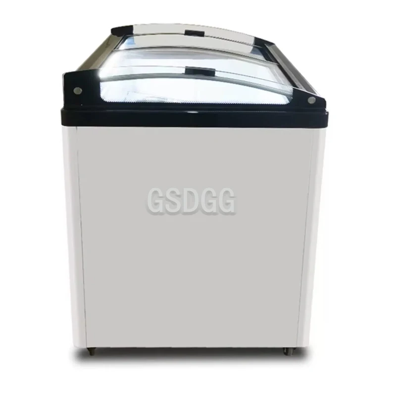 خزانة تبريد عرض الآيس كريم GSDGG فريزر كيك