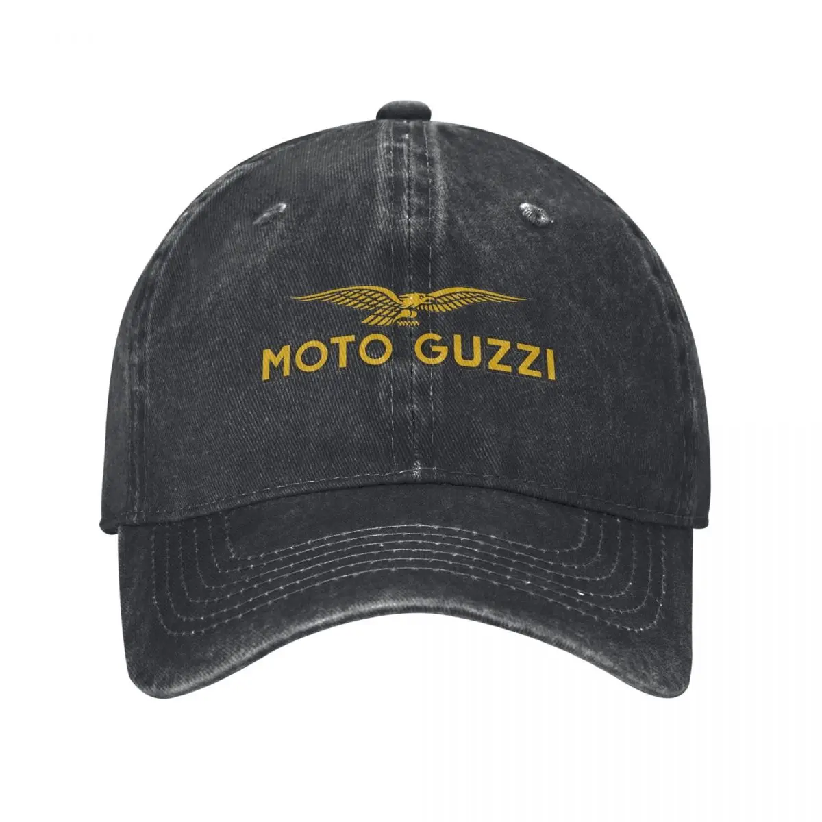 

Guzzi Motorcycles Moto Eagle Baseball Caps Fashion Distressed Cotton Sun Cap Unisex Style Outdoor All Seasons Travel Caps Hat