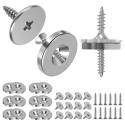 Strong Magnetic Door Closer and Concealed Cabinet Catches (12 - Pack) (12Pcs)