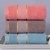 100% Pure Cotton Towel 34x74cm Home Hand Towels For Adults Soft Terry Thicken Soft Bathroom Face Towels 2