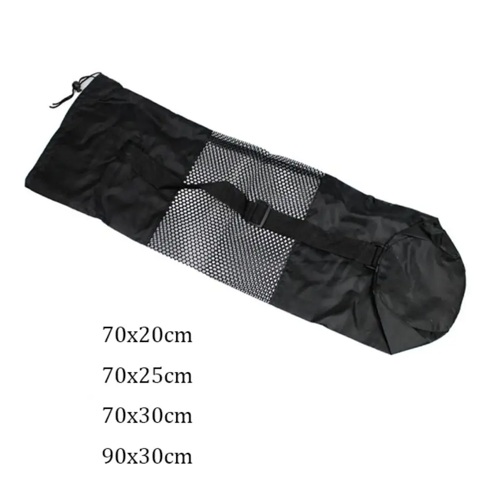 Breathable Yoga Mat Bag Adjustable Strap Mesh Yoga Sports Bag Organizer Stretching Abdominal Muscles Gym Bags yoga mat bag yoga fitness equipment