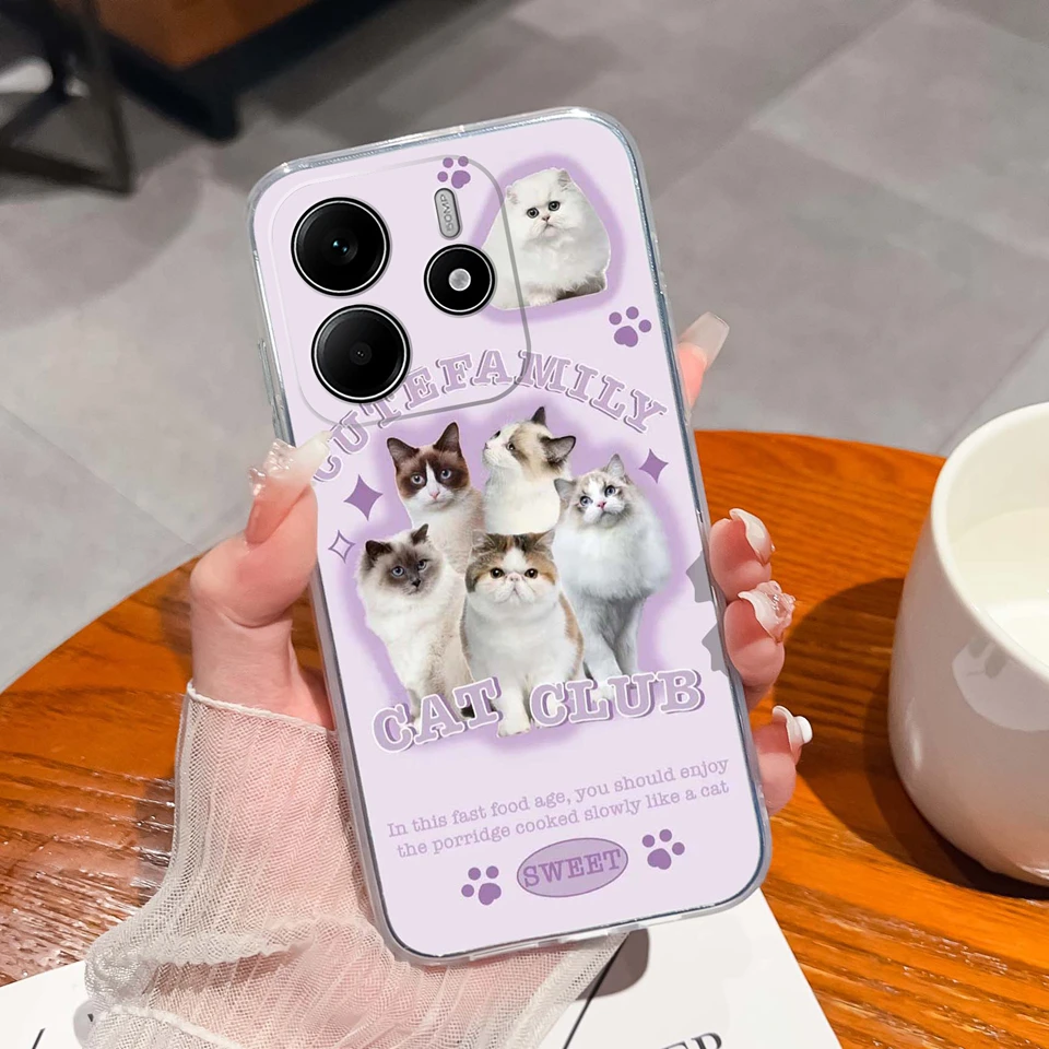 Love Heart Butterfly Transparent Shockproof Anti-Fingerprint Case