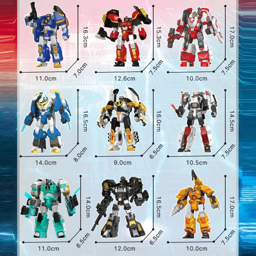 MiniForce Super Cops Scien JET Marine Cop Transformation