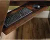 Home Office L Shaped Desk with Computer Tower Storage in Curado Cherry 3