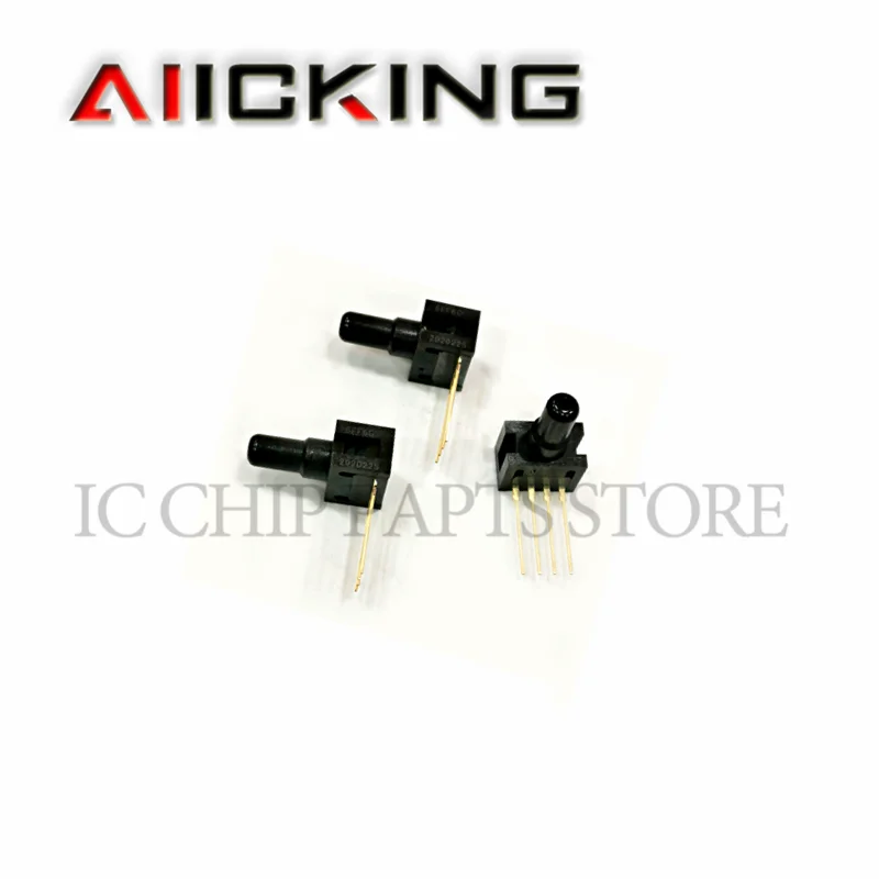 

26PCFFA6G 1PCS SIP-4 Gauge Pressure Sensor For Nitrogen Gas, Oxygen, 100psi Max Pressure, 10 V dc Original In Stock
