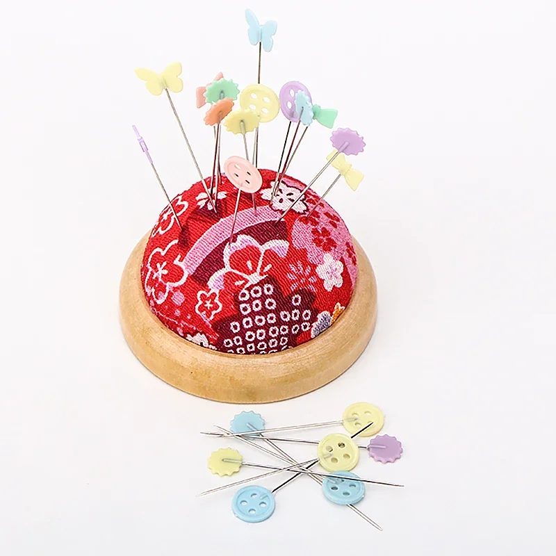 Description Picture 4 of item100PCS Clothing Manual Positioning Needle Pin Shaped Sewing  Embroidery Patchwork Tools Fixing Needle Handmade DIY Accessories