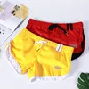 Brand Designer Men's Mesh Beathable Home Flat Pants Boxer Underwear Aro pants Breathable Pure Loose Fitting Underpants For Male 2