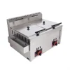 12L Stainless Steel Countertop Fryer For Fried Chicken French Fries Commercial Deep Fryer Machine With Dual Tanks 1