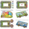 Animal bus platform parent-child interactive fun addition and subtraction tabletop children's puzzle game toys 4