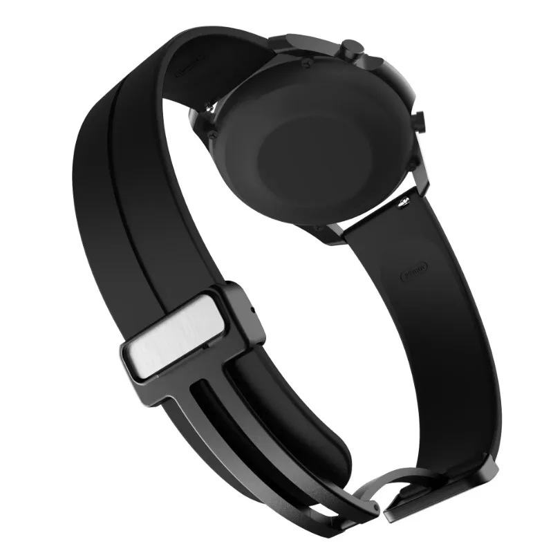 Soft Silicone Magnetic Bracelet Wristband - 20mm/22mm Band