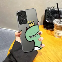 Cartoon Dinosaur Phone Cover Case - Vibrant & Fun Design - Galaxy A21s (Mix01)