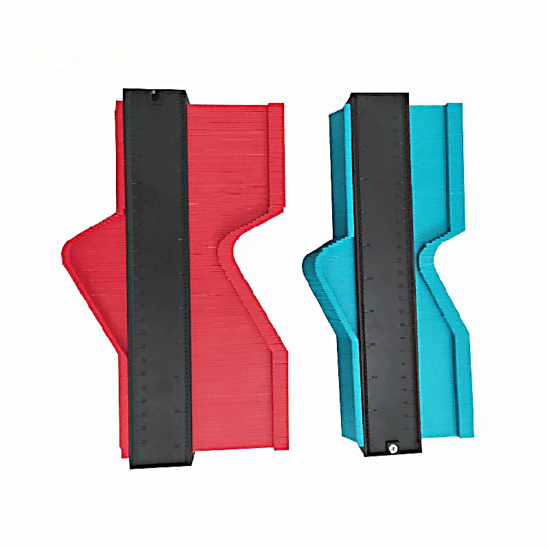 Contourmeter, Markeergereedschap, Duplicator, Liniaal Contour, Onregelmatige Vormen Meetinstrument, Kunststof Contourmeter voor Nauwkeurige Meting Tegels, Laminaat Houtmarkeringstool