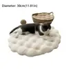 New Round Cat Mat Washable Non-Slip Bottom Pet Cushion Pad Insulation Feature Dog Bed Sleeping Pads 6