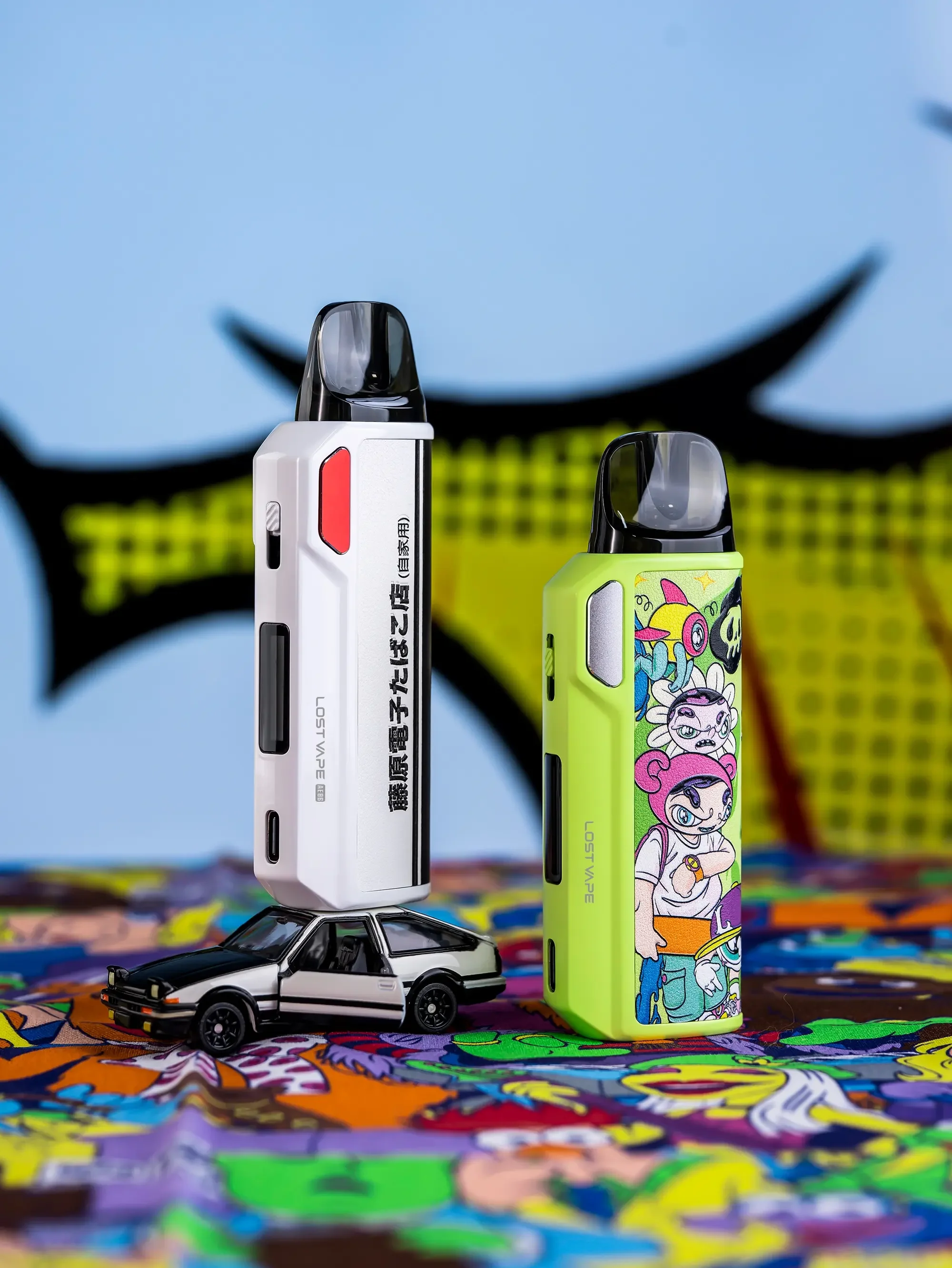 Original Lost Vape Thelema Elite DM45 Kit with 3ml E Plus Dual Mesh Cartridge 1500mAh Battery Electronic Cigarette Vaporizer vape kit