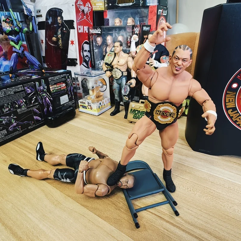 Super7 New Japan Pro Wrestling Bushi Hiromu Takahashi Tetsuya