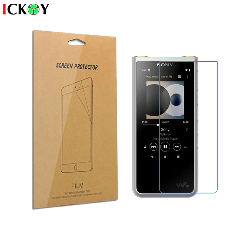 Cover Protettiva Per Schermo Lcd Trasparente 3X Per Accessori Mp3 Per Pellicole Schermate Sony Nw-Zx505