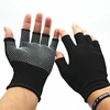 Half Finger Breathable Riding Cycling MTB Hiking Fitness Knitted Antiskid Gloves 5