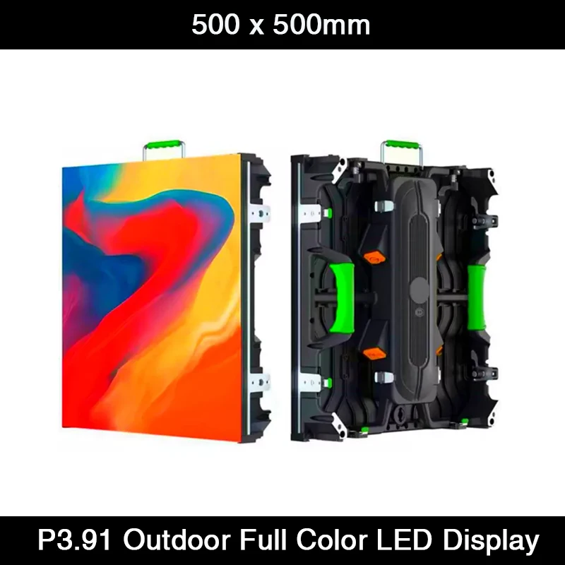 12 Pz/Lotto Stage Outdoor Noleggio Led Display P3.91 Video Wall 500*500Mm Led Panel