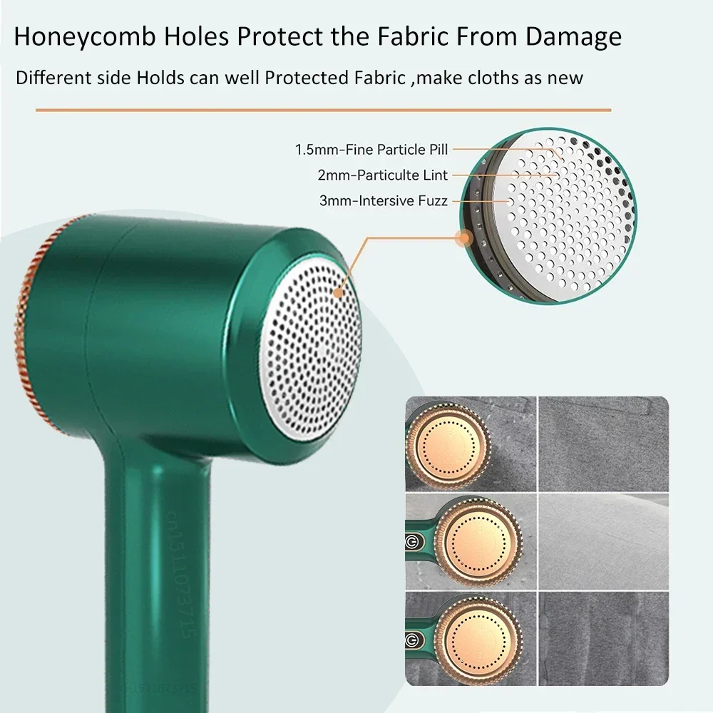 Removes Lint Remover Clothes Rechargeable Take Out of Clothes Hair Ball Trimmer Fabric Shaver Carpet Cleaner Dust Removal Home